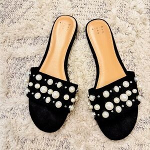 A New Day Pearl Sandals Slides